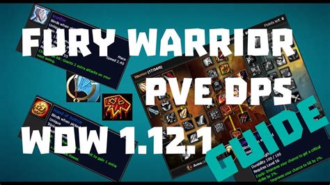 fury warrior guide 10.1